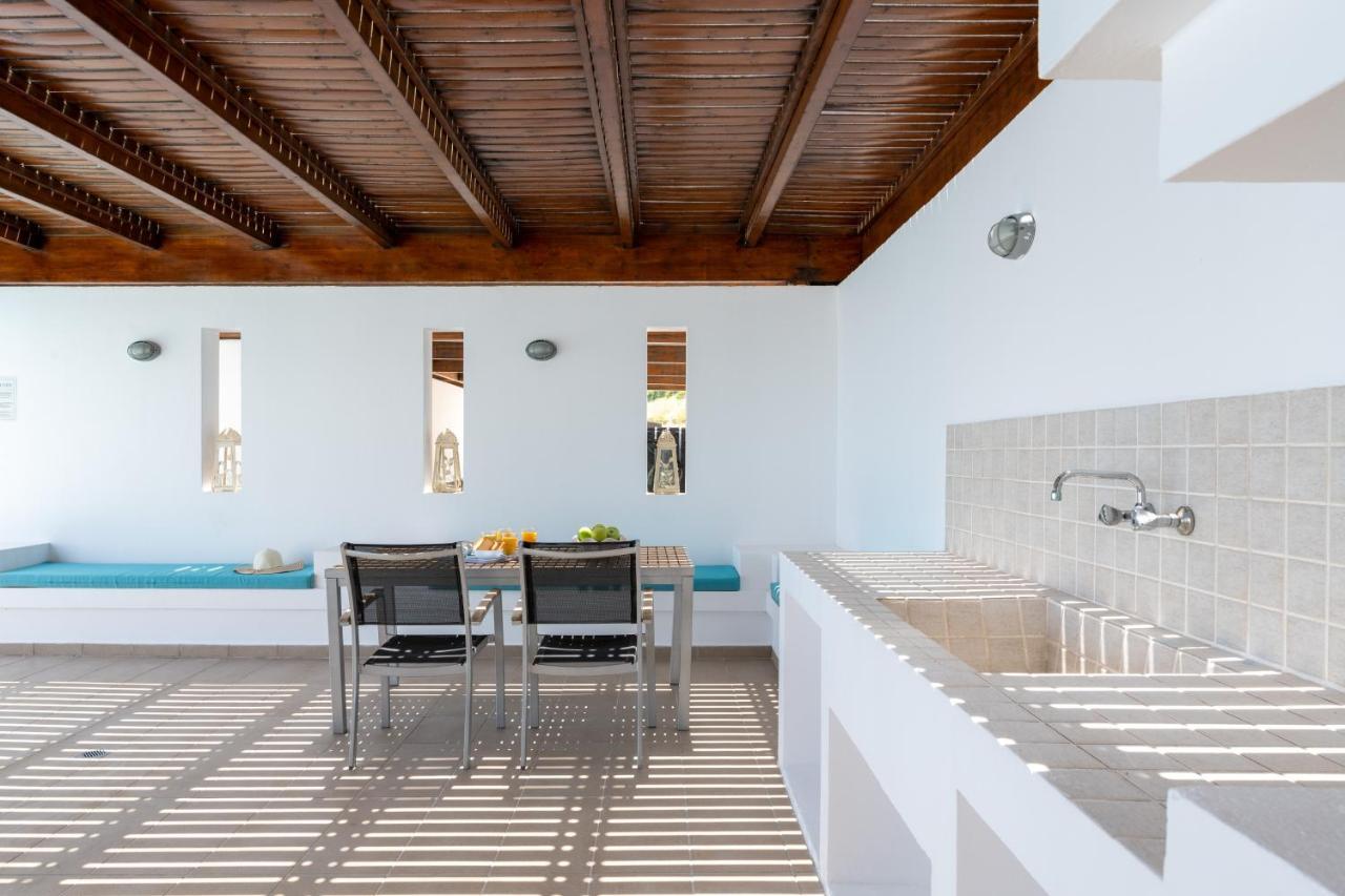 Villa Milena With Private Pool, Vlicha Beach Lindos Exterior foto